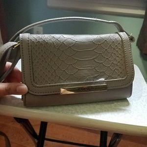 Guess Faux Snakeskin Embossed Crossbody Bag